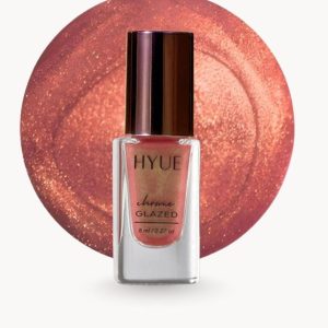 HYUE Chrome Glazed Nail Paint With Jojoba Oil - 8 ml - Solar Flare